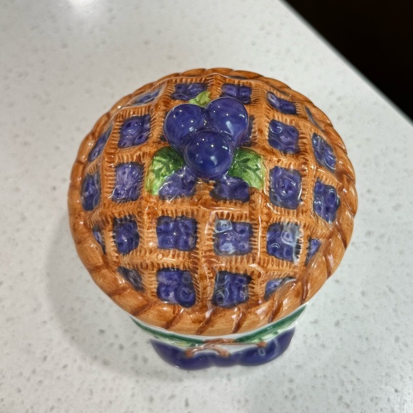 Vintage Blueberry Pie Jam Jar - Picture 7 of 8